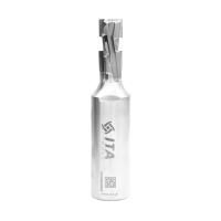 Изображение DTN.12.025.20.0SR Фреза алмазная ITA Z2+1 D=12 I=25 L=88 S=20*40 RH 6PCD+1HM H=2,5 DTN.12.025.20.0SR