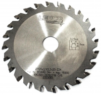 Изображение 192718 Пила дисковая подрезная HW 120x3,1-3,9x20 Z=24 KO-WS TOPLINE