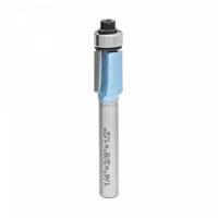 Изображение Фреза пазовая DELTA TOOLS D=9,5 I=12,7 S=1/4 (6,35) L=55,5 95127 для кромки 0,4 мм с подшипником