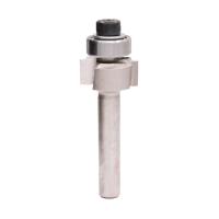 Изображение Фреза концевая DELTA TOOLS 6,35xD16,7xH8xR1 для снятия свесов с подшипником