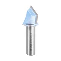 Изображение Фреза пазовая DELTA TOOLS D=31,75x25,5 S=12 c углом 90° 202.0265