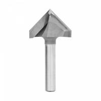 Изображение Фреза пазовая DELTA TOOLS V-образная 90º D=32 S=6