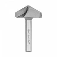 Изображение Фреза пазовая DELTA TOOLS V-образная 120º D=32 S=8
