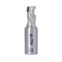 Изображение DTA.18.025.20.0SR Фреза алмазная ITA Z1+1 D=18 I=25 L=80 S=20*50 RH 3PCD+1HM H=2,5