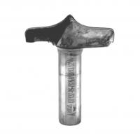 Изображение DT137 Фреза алмазная DELTA TOOLS профильная D=44 H=15 L=55 S=12x40 RH