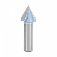 Изображение Фреза пазовая DELTA TOOLS D=19.05х20.64x58.6 (скос 19мм) S=12 V-образная 60° 202.2221