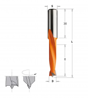 Изображение 167224 Сверло глухое HW 7*35/70*10 L