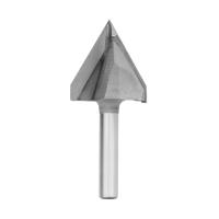 Изображение Фреза пазовая DELTA TOOLS V-образная 60º D=32 S=8