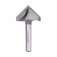 Изображение Фреза пазовая DELTA TOOLS V-образная 90º D=32 S=8